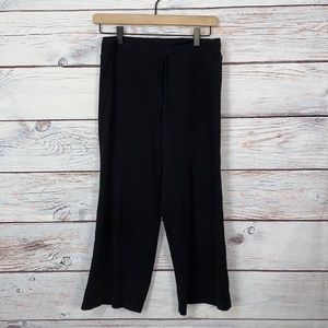 Patagonia Black Athletic Wide Leg Capri Pants S